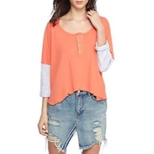 Free People Star Henley Top 🌟